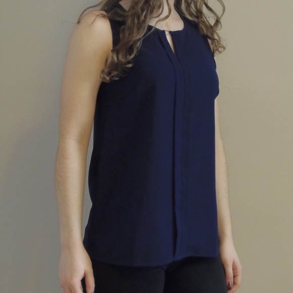 Navy Blue Tank Top - Picture 2 of 4